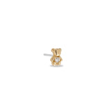 14kt Gold Threadless - Teddy With Jewel