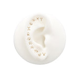 14kt Gold Threadless - Cancer