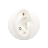 14kt Gold Threadless - Emer