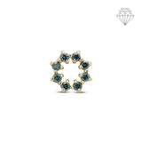 14kt Gold Threadless - Emer