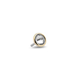 14kt Gold Threadless - Bezel