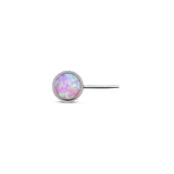 Trident Titanium Threadless Side Facing Opal Attachments