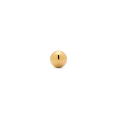 24kt Gold PVD Titanium Threadless Ball Attachment