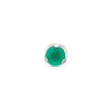 Internally Threaded 3 Prong Natural Gemstone's Attachment