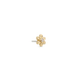 14kt Gold Threadless - Daisy