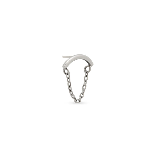 Threadless Curved with Chain Attachment