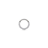 Prong Set Hinged Ring