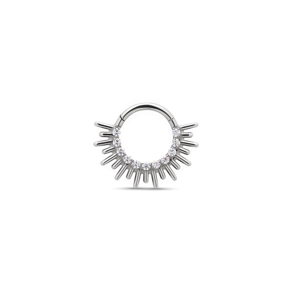 Halo Hinged Ring