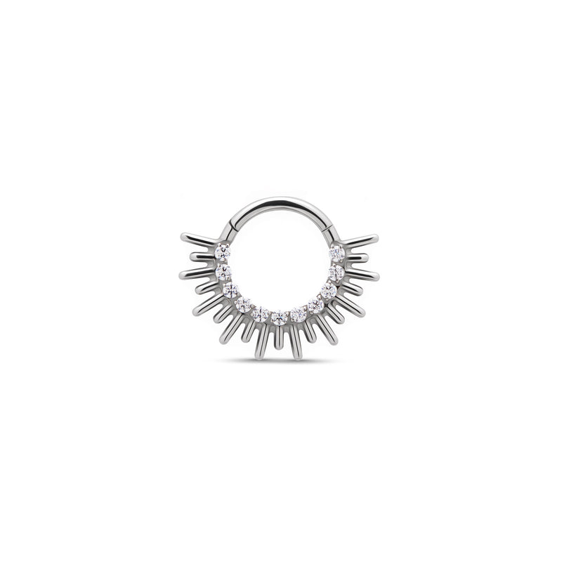 Halo Hinged Ring