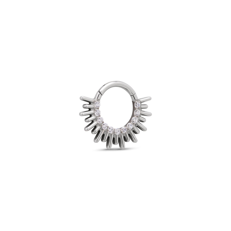 Halo Hinged Ring