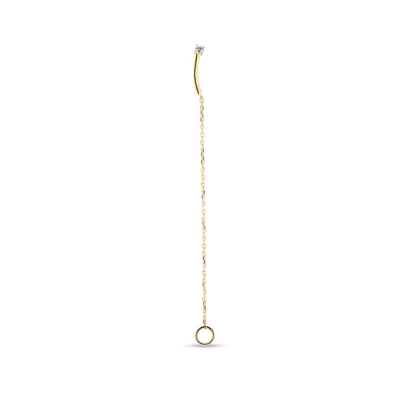 14kt Gold Threadless - Inoa - Right