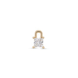 14kt Gold Threadless - Jewel Lock