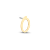 14kt Gold Threadless Ring Attachment