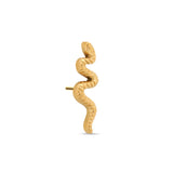 24kt Gold PVD Titanium Threadless Threadless Snake Attachment