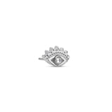 Trident Titanium Threadless Jewel Eye