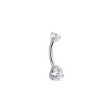 Internally Threaded Mini Prong Set Navel