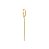 14kt Solid Gold Earring - Alva