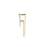 14kt Gold Threadless - Olina