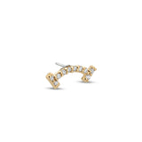 14kt Gold Threadless Attachment - Nina