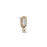 14kt Gold Threadless Attachment - Perla