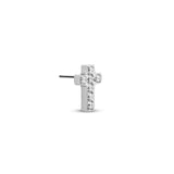 Threadless Jeweled Cross Attachment