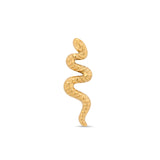 24kt Gold PVD Titanium Threadless Threadless Snake Attachment