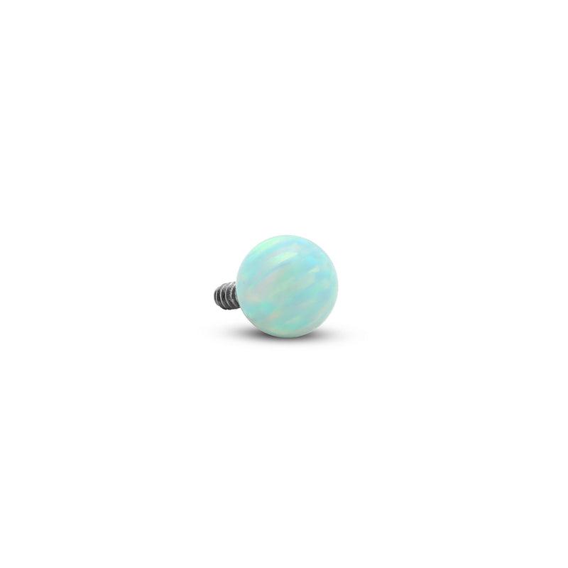 Trident Titanium Internally Threaded Opal Ball