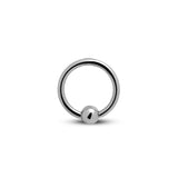 Trident Titanium Captive Ring