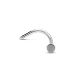 Trident Curve Nose Stud Disc